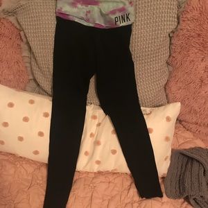 victoria’s secret pink leggings